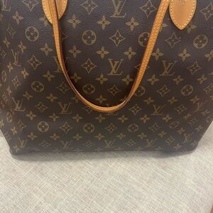 Louis Vuitton Classic Brown Neverfull Large Monogram Tote
